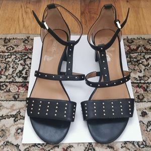 Calvin Klein Studded Black Dress Sandals